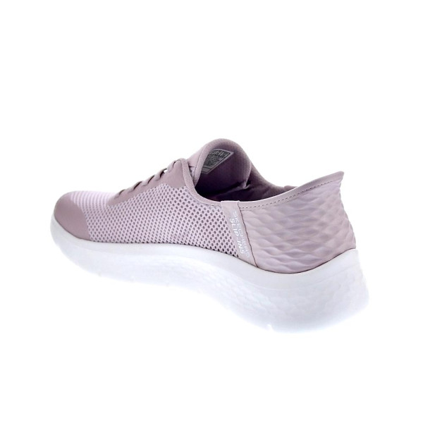 Zapatillas Skechers zapatos Mujer modelo Go Walk Flex Slip-ins Rosa Elástico