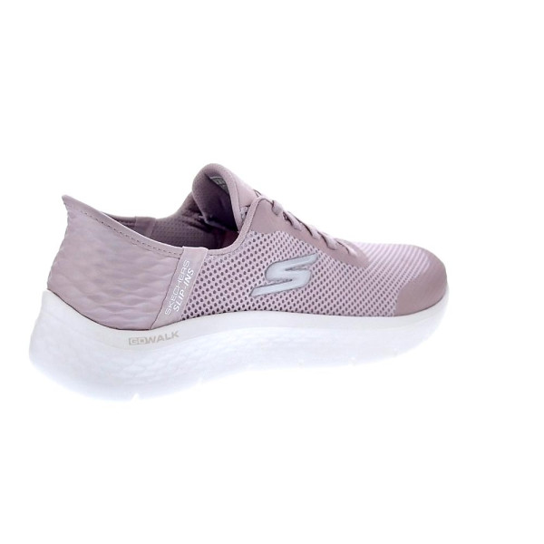 Zapatillas Skechers zapatos Mujer modelo Go Walk Flex Slip-ins Rosa Elástico