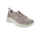 Zapatillas Skechers zapatos Mujer modelo Fashion Fit 2.0 Beige 
