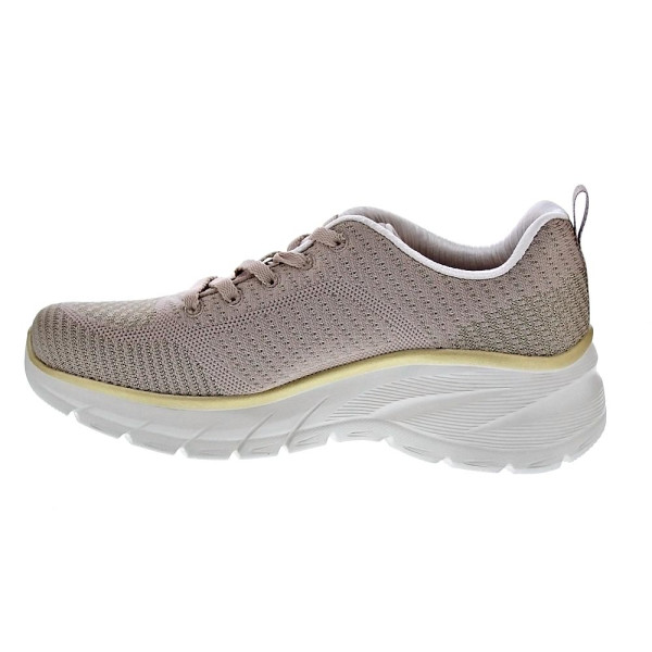 Zapatillas Skechers zapatos Mujer modelo Fashion Fit 2.0 Beige 