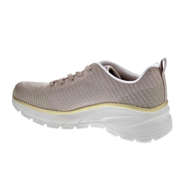 Zapatillas Skechers zapatos Mujer modelo Fashion Fit 2.0 Beige 