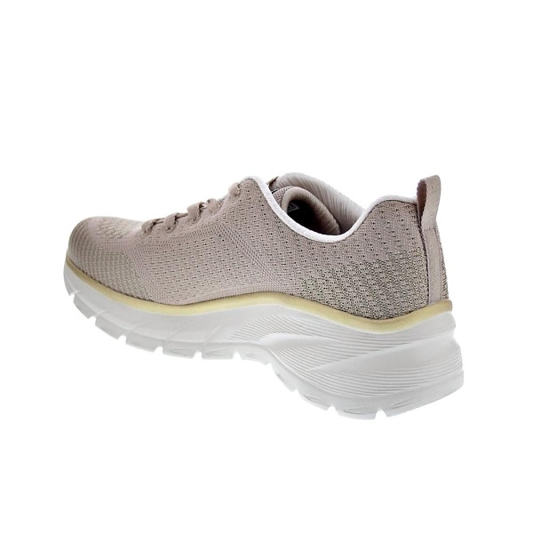Zapatillas Skechers zapatos Mujer modelo Fashion Fit 2.0 Beige 