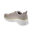 Zapatillas Skechers zapatos Mujer modelo Fashion Fit 2.0 Beige 