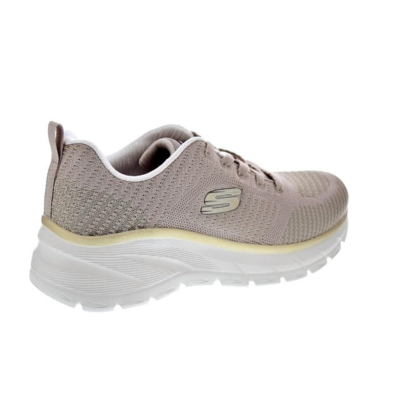 Zapatillas Skechers zapatos Mujer modelo Fashion Fit 2.0 Beige 