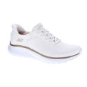 Zapatillas Skechers zapatos Mujer modelo Bobs Sport Chaos Slip-ins Blanco Elástico