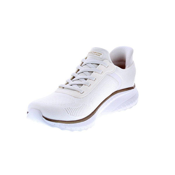 Zapatillas Skechers zapatos Mujer modelo Bobs Sport Chaos Slip-ins Blanco Elástico