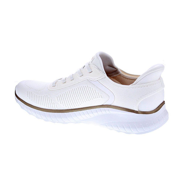 Zapatillas Skechers zapatos Mujer modelo Bobs Sport Chaos Slip-ins Blanco Elástico