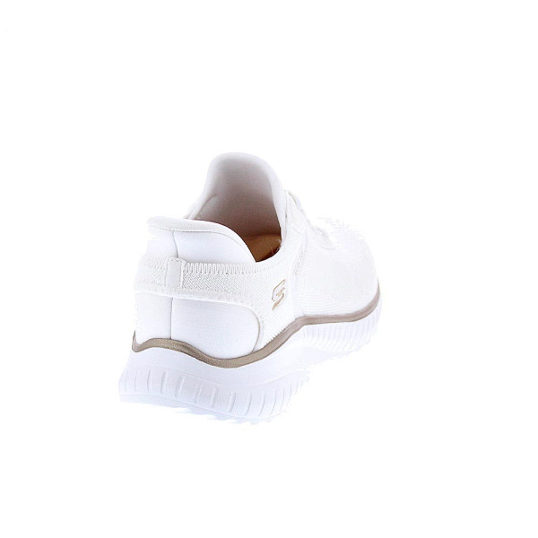 Zapatillas Skechers zapatos Mujer modelo Bobs Sport Chaos Slip-ins Blanco Elástico