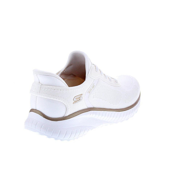 Zapatillas Skechers zapatos Mujer modelo Bobs Sport Chaos Slip-ins Blanco Elástico