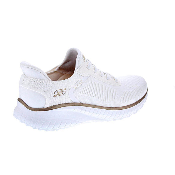 Zapatillas Skechers zapatos Mujer modelo Bobs Sport Chaos Slip-ins Blanco Elástico