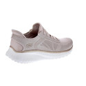 Zapatillas Skechers zapatos Mujer modelo Bobs Squad Slip-ins Beige Elástico