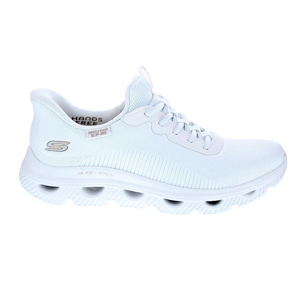 Zapatillas Skechers zapatos Mujer modelo Bobs Sport Arc Slip-ins Blanco Elástico