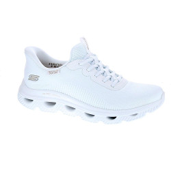 Zapatillas Skechers zapatos Mujer modelo Bobs Sport Arc Slip-ins Blanco Elástico 2