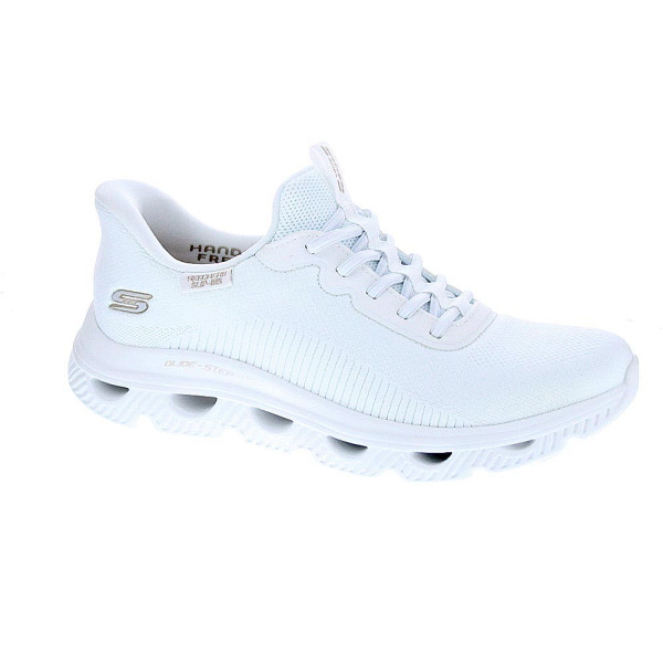 Zapatillas Skechers zapatos Mujer modelo Bobs Sport Arc Slip-ins Blanco Elástico