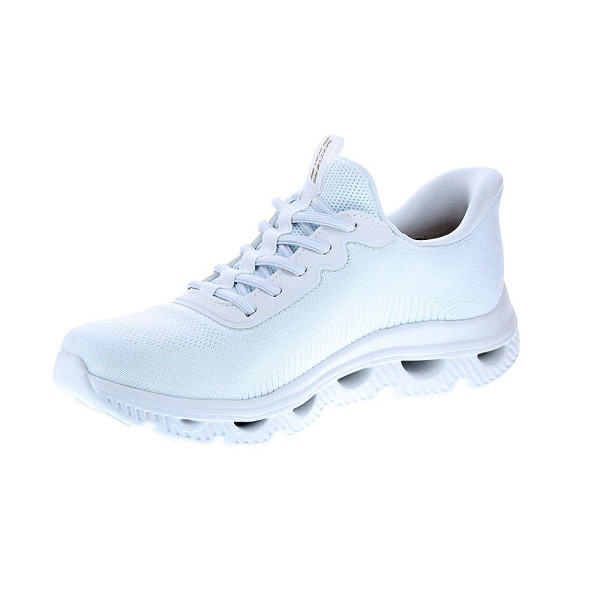 Zapatillas Skechers zapatos Mujer modelo Bobs Sport Arc Slip-ins Blanco Elástico