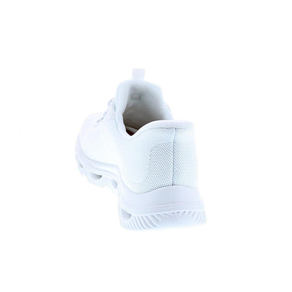 Zapatillas Skechers zapatos Mujer modelo Bobs Sport Arc Slip-ins Blanco Elástico