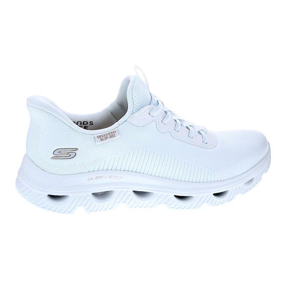 Zapatillas Skechers zapatos Mujer modelo Bobs Sport Arc Slip-ins Blanco Elástico