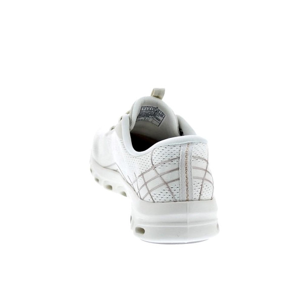 Zapatillas Skechers zapatos Mujer modelo Glide Step Slip-ins Beige Elástico