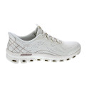 Zapatillas Skechers zapatos Mujer modelo Glide Step Slip-ins Beige Elástico