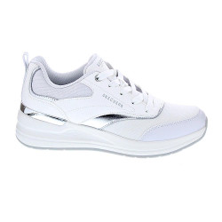 Zapatillas Skechers zapatos Mujer modelo Billion 2 Blanco Cordón