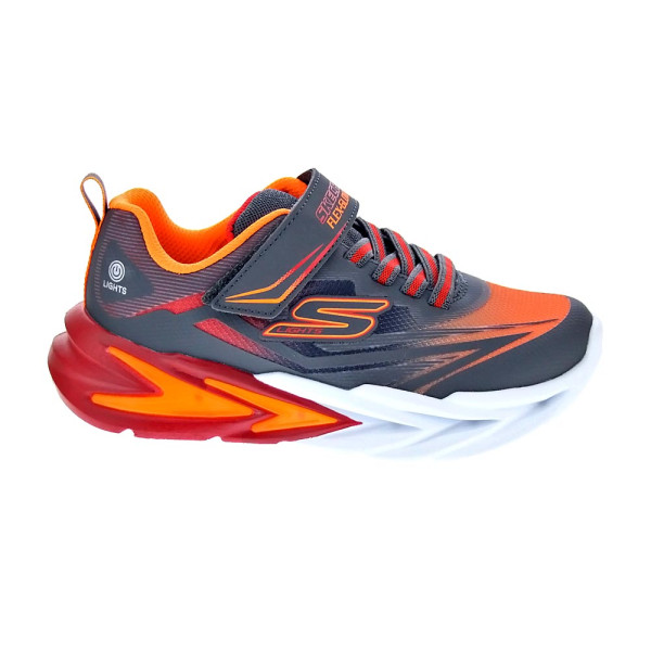 Zapatillas Skechers zapatos Niño modelo Flex Glow Gris 