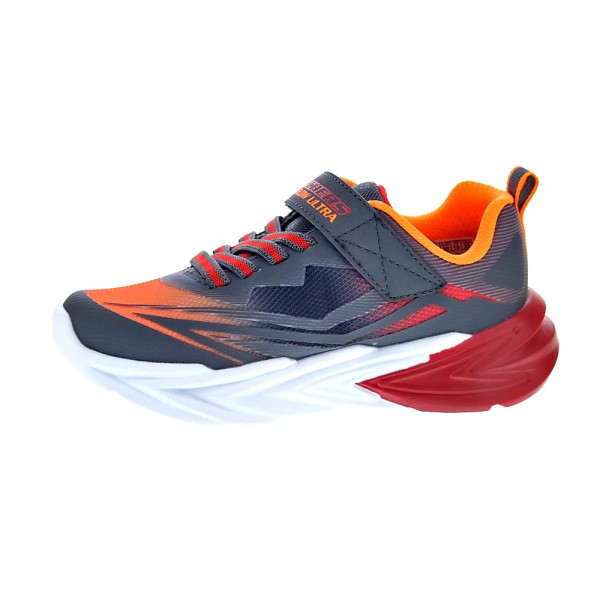 Zapatillas Skechers zapatos Niño modelo Flex Glow Gris 