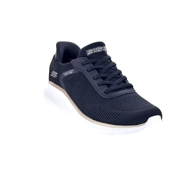 Zapatillas Skechers zapatos Mujer modelo Bobs Sport Chaos Slip-ins Negro Elástico