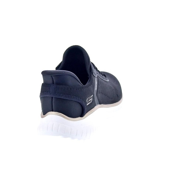 Zapatillas Skechers zapatos Mujer modelo Bobs Sport Chaos Slip-ins Negro Elástico