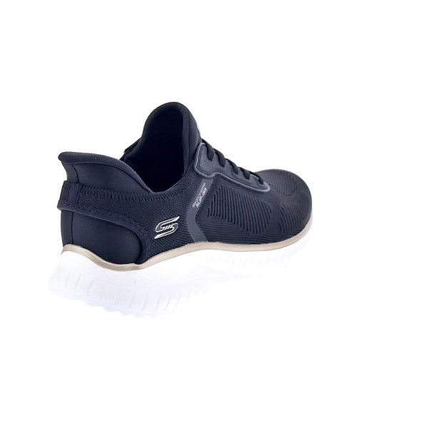 Zapatillas Skechers zapatos Mujer modelo Bobs Sport Chaos Slip-ins Negro Elástico