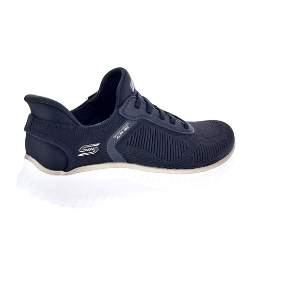 Zapatillas Skechers zapatos Mujer modelo Bobs Sport Chaos Slip-ins Negro Elástico