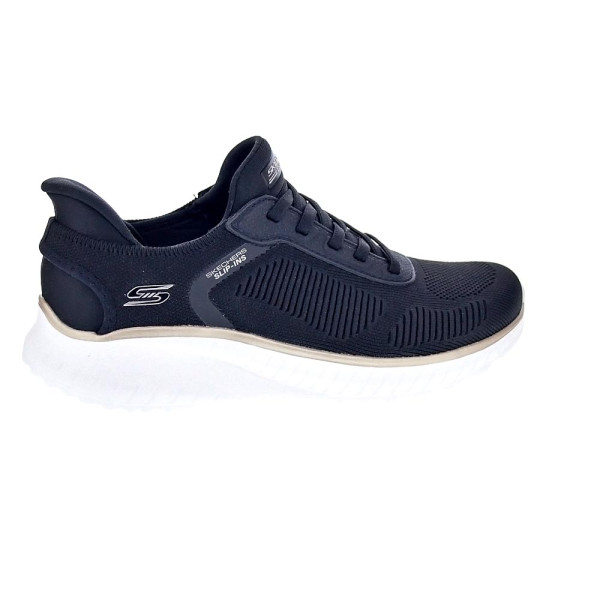 Zapatillas Skechers zapatos Mujer modelo Bobs Sport Chaos Slip-ins Negro Elástico