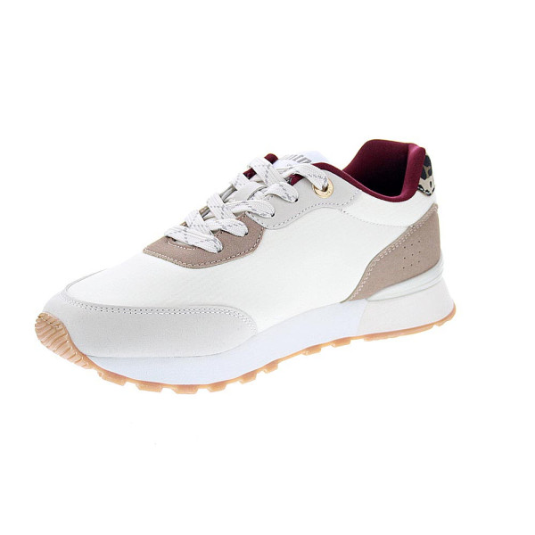 Zapatillas Mtng zapatos Mujer modelo Joggo Beige 
