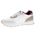 Zapatillas Mtng zapatos Mujer modelo Joggo Beige 