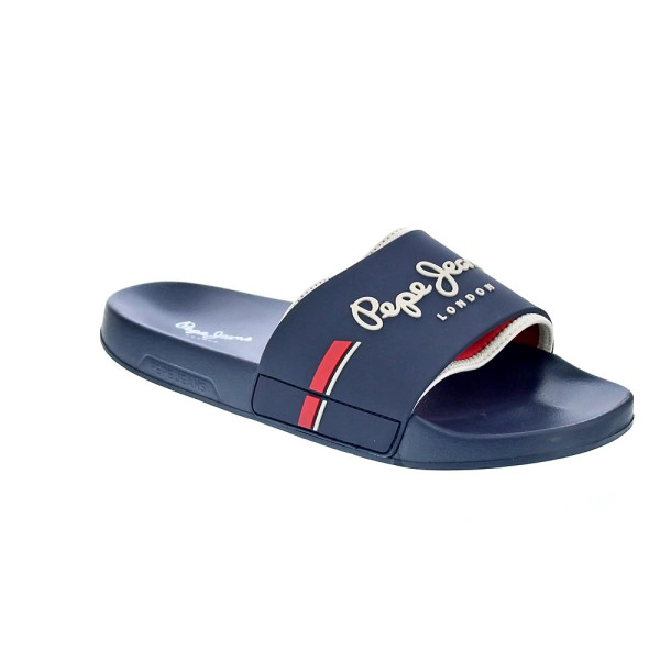 Chanclas Pepe Jeans zapatos Hombre modelo Slider Glam Azul 