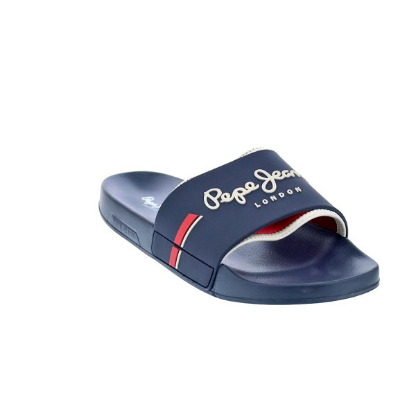 Chanclas Pepe Jeans zapatos Hombre modelo Slider Glam Azul 