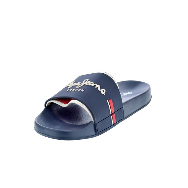 Chanclas Pepe Jeans zapatos Hombre modelo Slider Glam Azul 