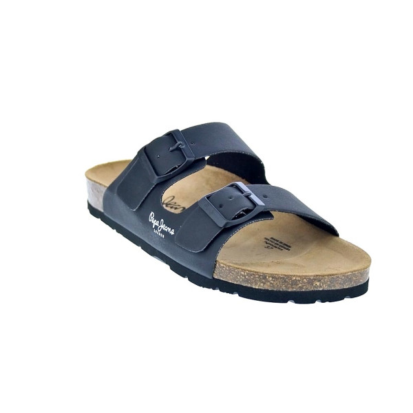 Sandalias Pepe Jeans zapatos Mujer modelo Oban Classic Negro 