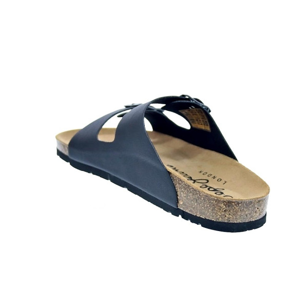 Sandalias Pepe Jeans zapatos Mujer modelo Oban Classic Negro 