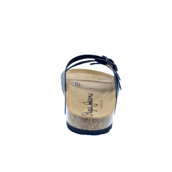 Sandalias Pepe Jeans zapatos Mujer modelo Oban Classic Negro 