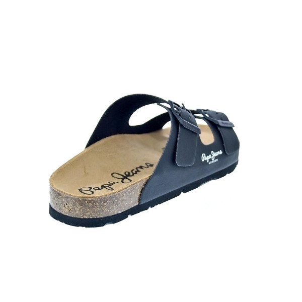 Sandalias Pepe Jeans zapatos Mujer modelo Oban Classic Negro 