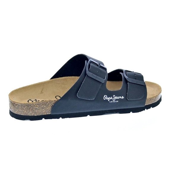 Sandalias Pepe Jeans zapatos Mujer modelo Oban Classic Negro 