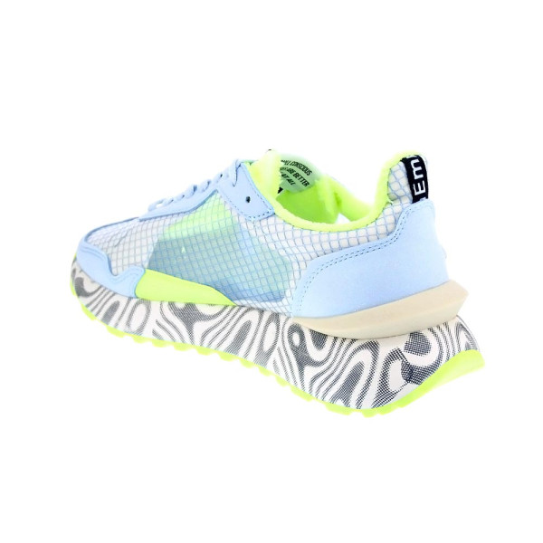 Zapatillas Duuo zapatos Mujer modelo Sensei Moon Neon Azul 