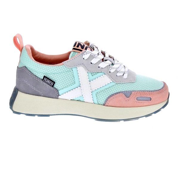 Zapatillas Munich zapatos Mujer modelo Xemine 107 Verde Cordón