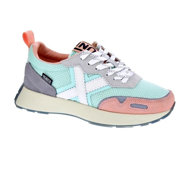 Zapatillas Munich zapatos Mujer modelo Xemine 107 Verde Cordón