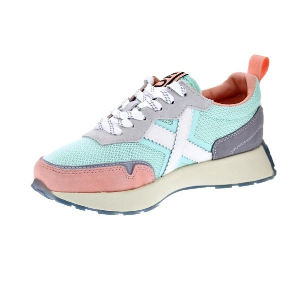 Zapatillas Munich zapatos Mujer modelo Xemine 107 Verde Cordón