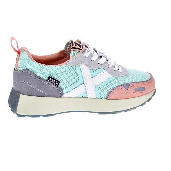 Zapatillas Munich zapatos Mujer modelo Xemine 107 Verde Cordón