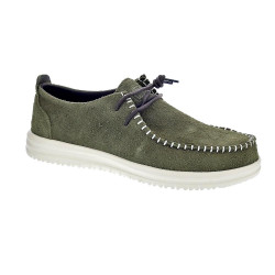 Mocasines Hey Dude zapatos Hombre modelo Nxt Moc Verde  2