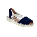 Alpargatas Viguera zapatos Mujer modelo Vitelo Azul 