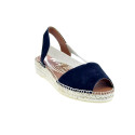 Alpargatas Viguera zapatos Mujer modelo Vitelo Azul 