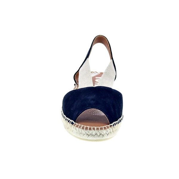 Alpargatas Viguera zapatos Mujer modelo Vitelo Azul 